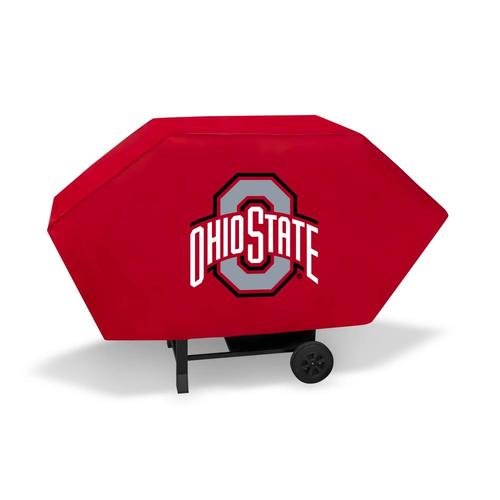 Rico Industries Ohio State Buckeyes 68in Gas Grill Cover in the Grill