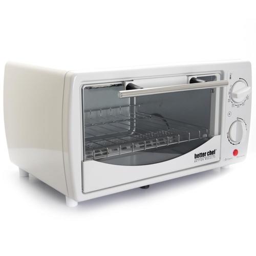 Better Chef 2-Slice White Convection Toaster Oven (700-Watt) in the