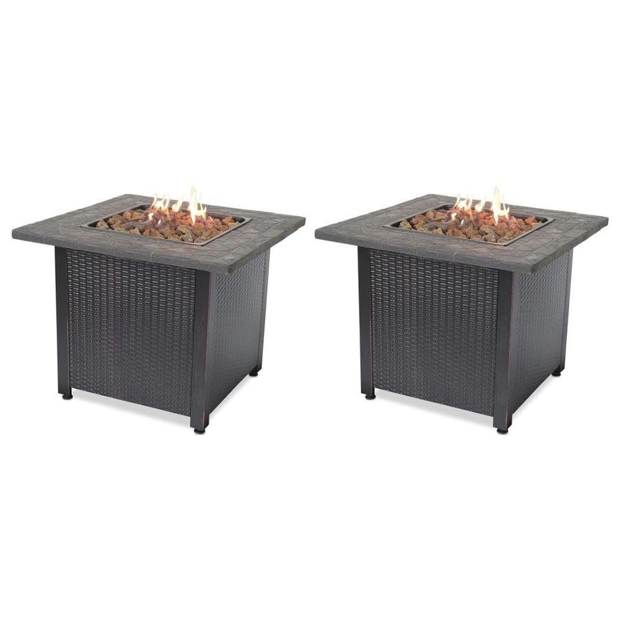 Endless Summer 30 In W 30000 Btu Gray Portable Tabletop Stainless