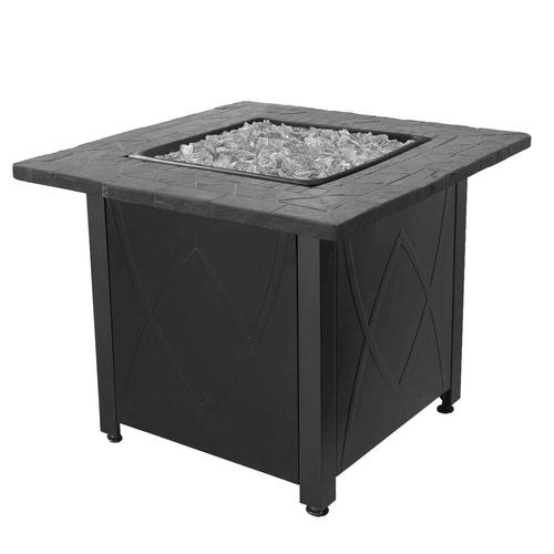 Endless Summer 30-in W 30000-BTU Black Portable Tabletop ...