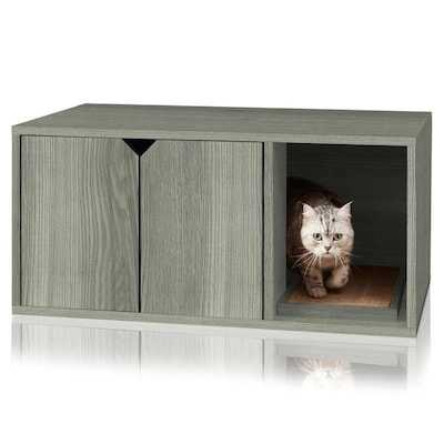 Way Basics Zboard Eco Modern Cat Litter Box Enclosure Furniture