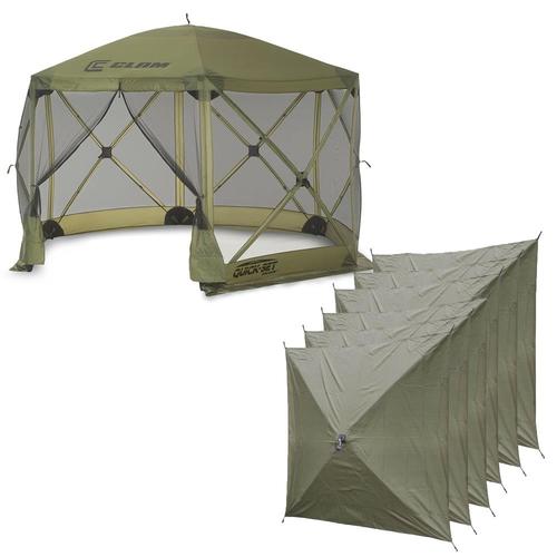 Clam Outdoors Clam Quick Set Polyester Screen Tent in the Tents