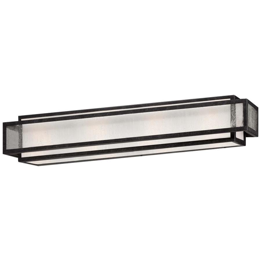 Minka Lavery Camden Square 4-Light Nickel Transitional Vanity Light Bar ...