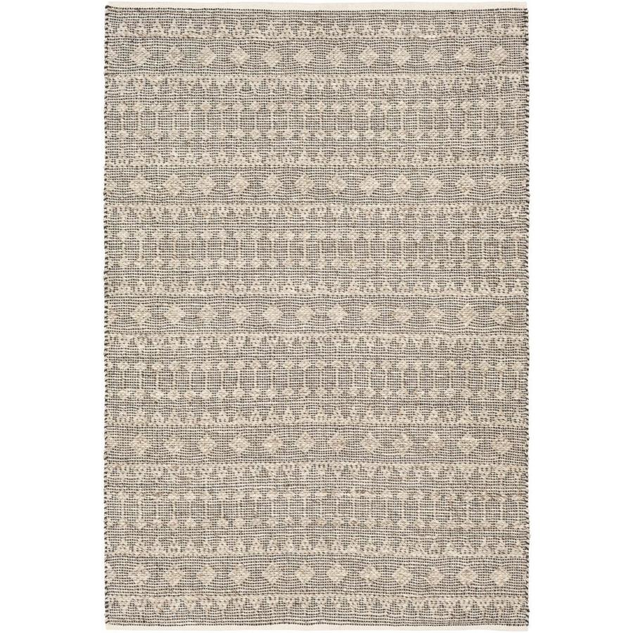 Surya Ingrid 5 X 8 Beige Indoor Ikat Bohemian Eclectic Handcrafted Area Rug In The Rugs Department At Lowes Com