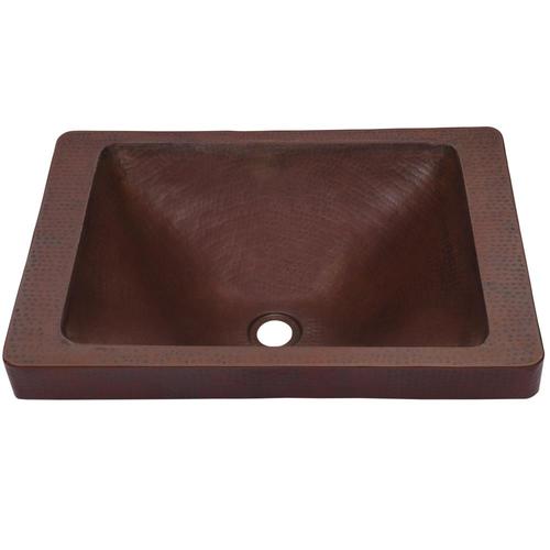 Novatto Santa Cruz Copper Copper Drop In Or Undermount Rectangular   1001422432xl 