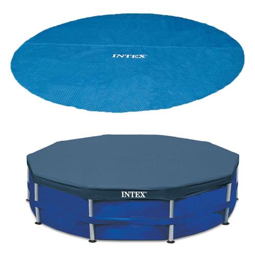 intex 15 ft pool cover