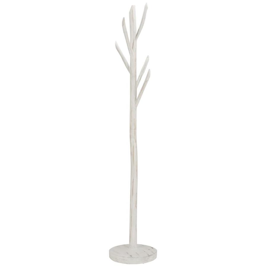 white coat stand