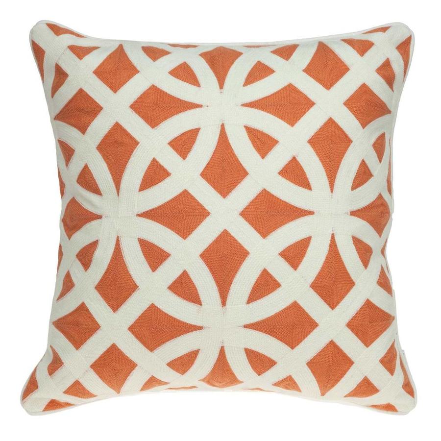 HomeRoots Jordan Orange Standard Cotton Pillow Case in the Pillow Cases