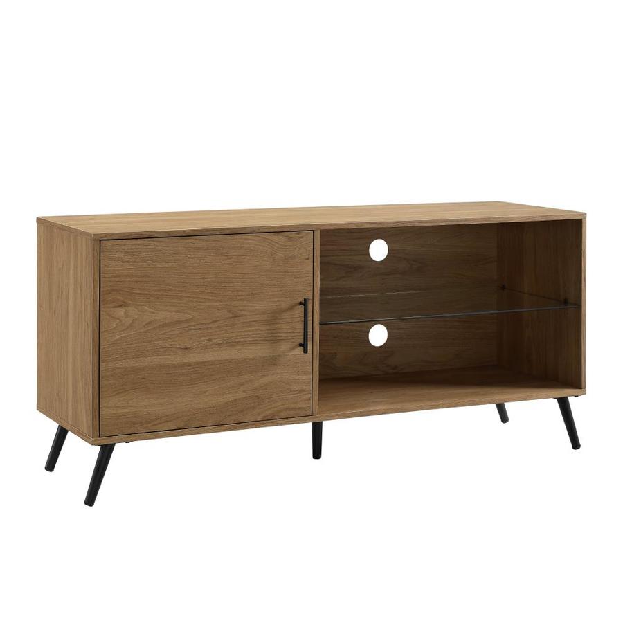 Clihome Modern Brown Tv Cabinet In The Tv Stands Department At Lowes Com