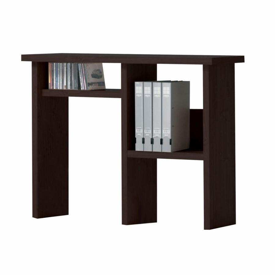 Homeroots 12 In X 30 In Espresso Wood Desk Hutch In The Desk Hutches Department At Lowes Com