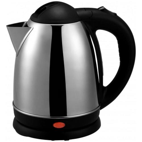 brentwood Brushed ChromeCup Cordless Electric Kettle in the Water