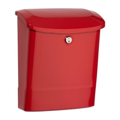 Architectural Mailboxes Parkside 10.87in W x 4.92in H Metal Red Wall