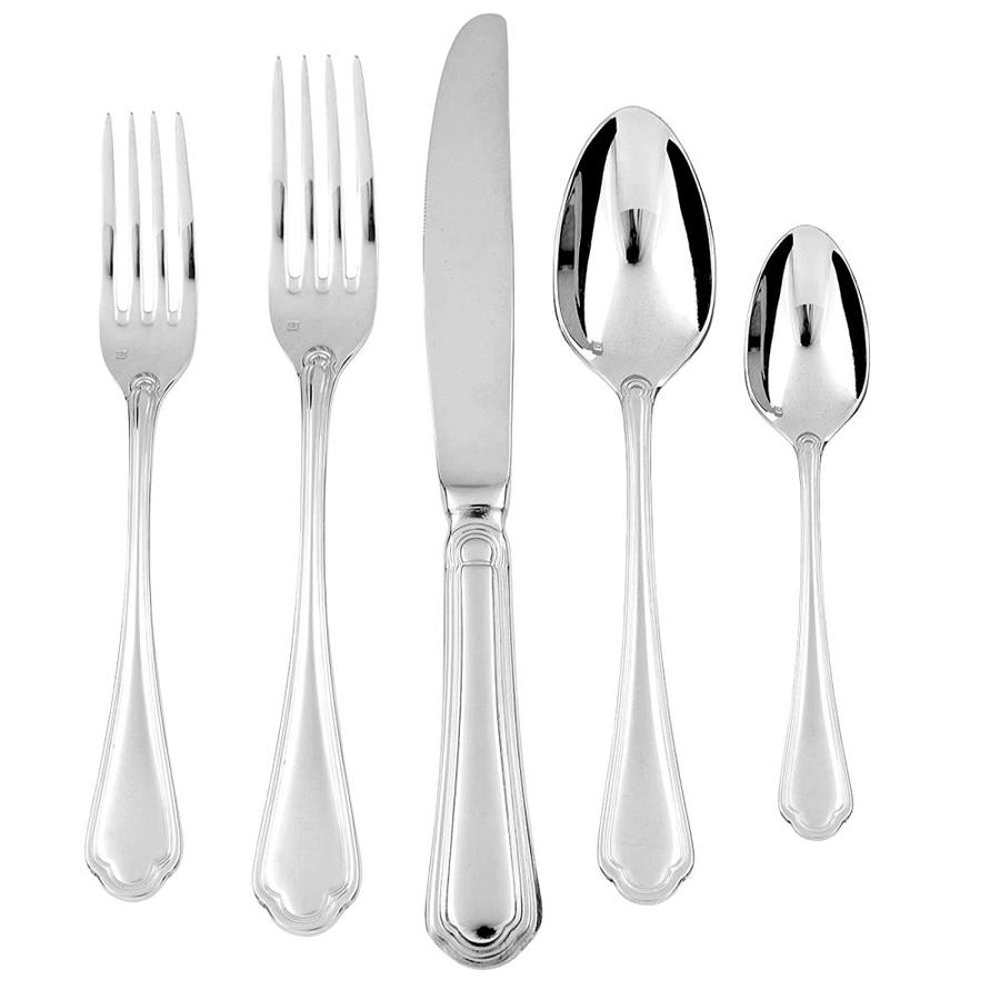 Gibson Elite Medici 20-Piece Polished Traditional Flatware in the ...