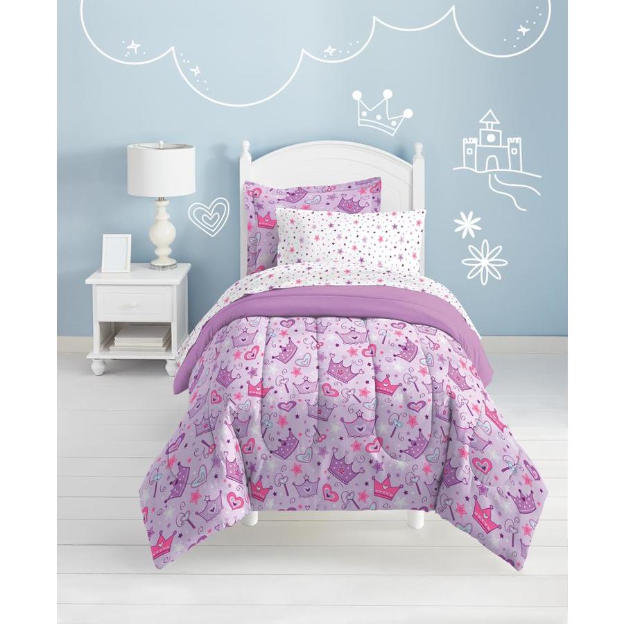 Dream Factory Stars Crowns 5 Piece Full Comforter Set At Lowes Com