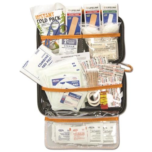 Lifeline First Aid 121-Piece Nylon All-Purpose First Aid Kit in the ...