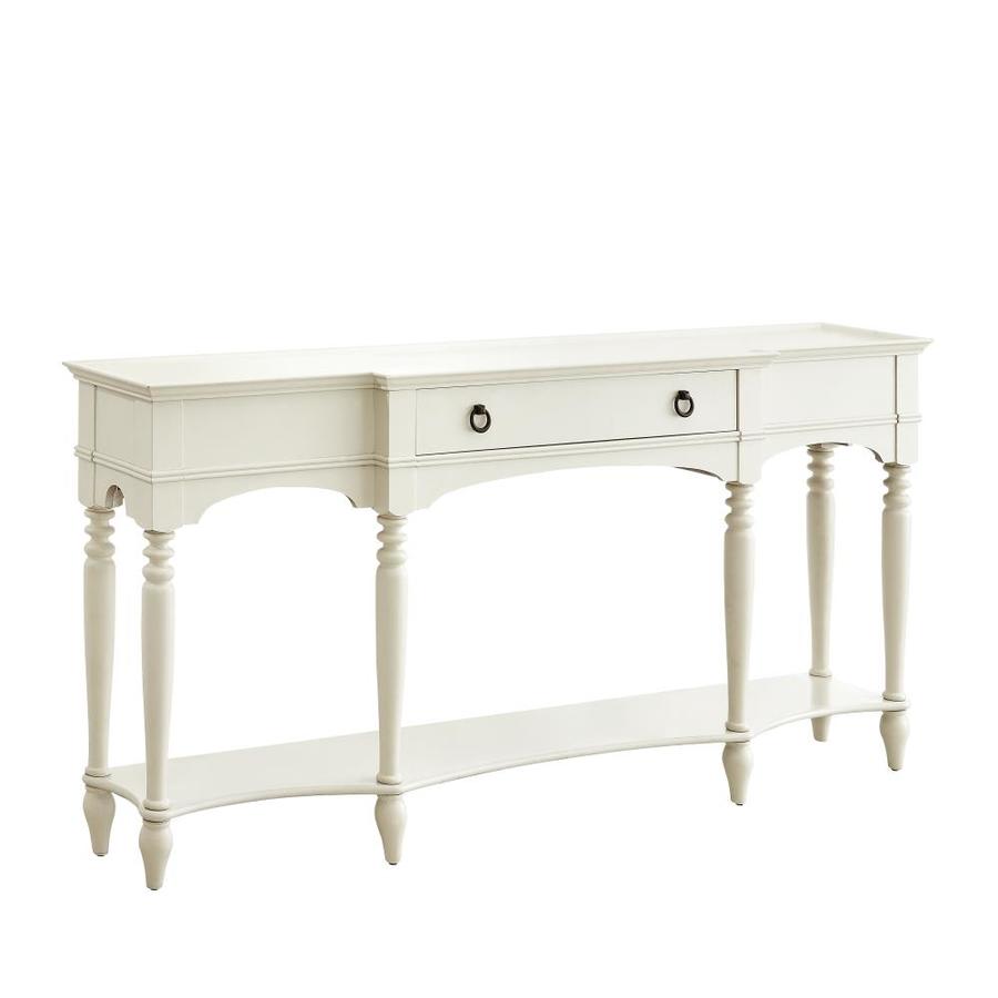 Powell Henley White Casual Console Table At Lowes Com