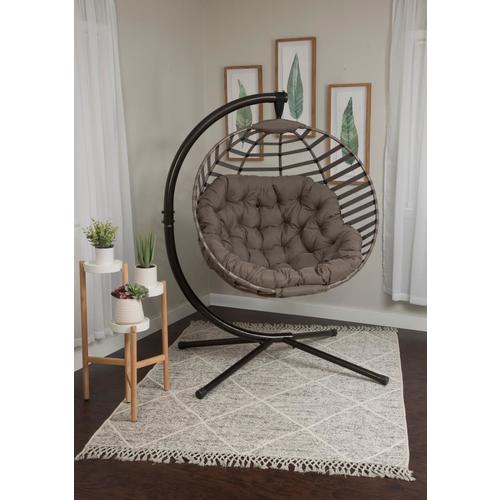 Flowerhouse Modern Ball Chair W/Stand in the Hammocks department at