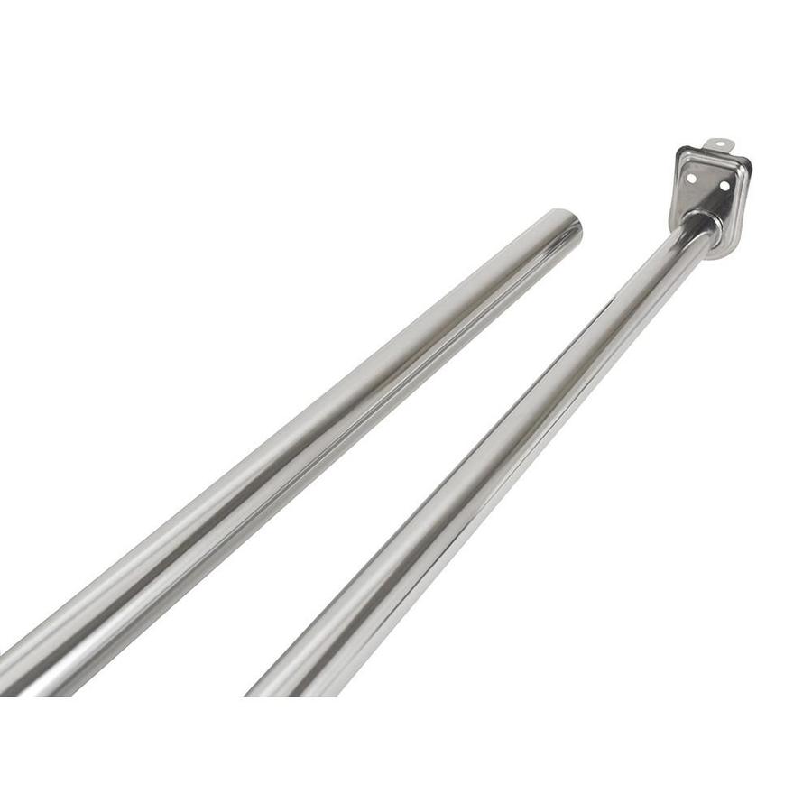 Design House 48 In 72 In Polished Chrome Adjustable Closet Rod
