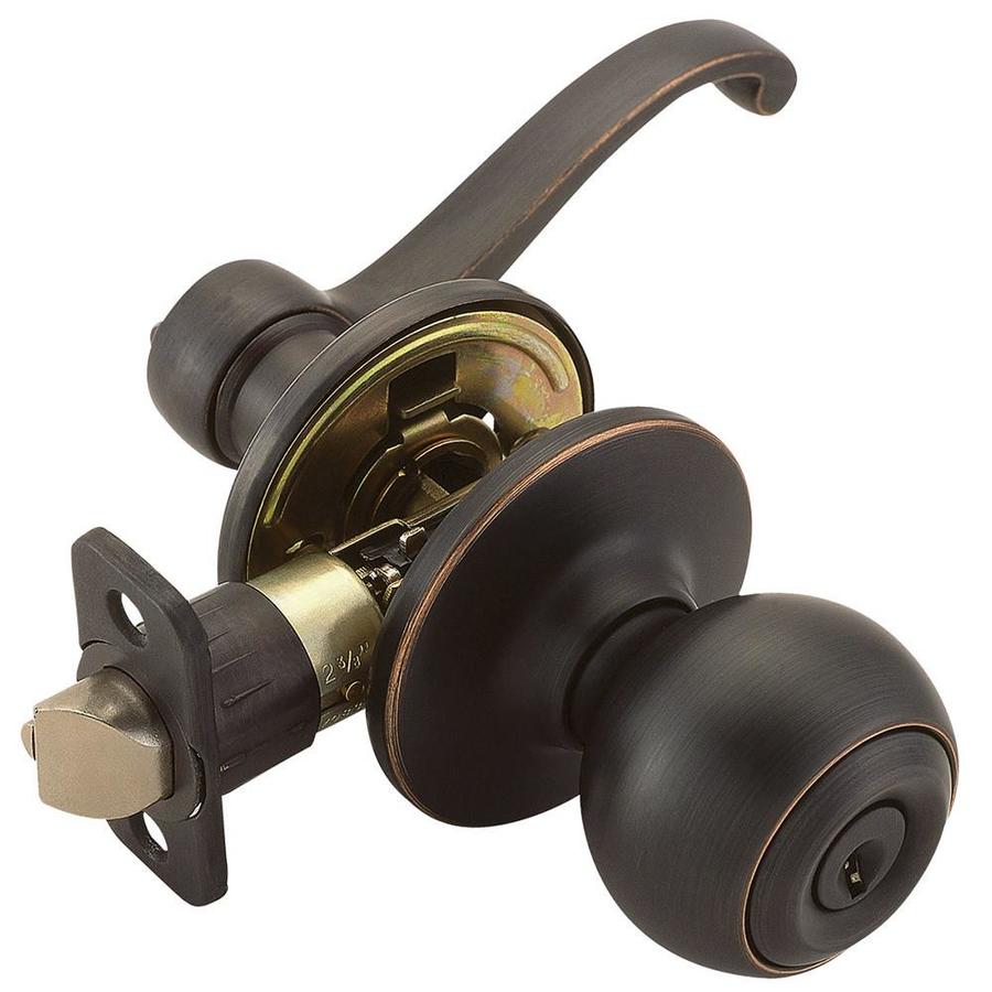 Design House Ball Oil Rubbed Bronze Entry Knob With Scroll