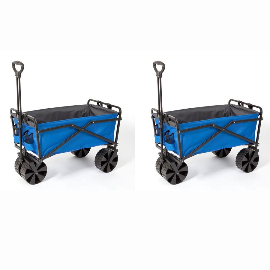Seina Seina Powder Coated Steel Colla Psible Garden Cart Wagon