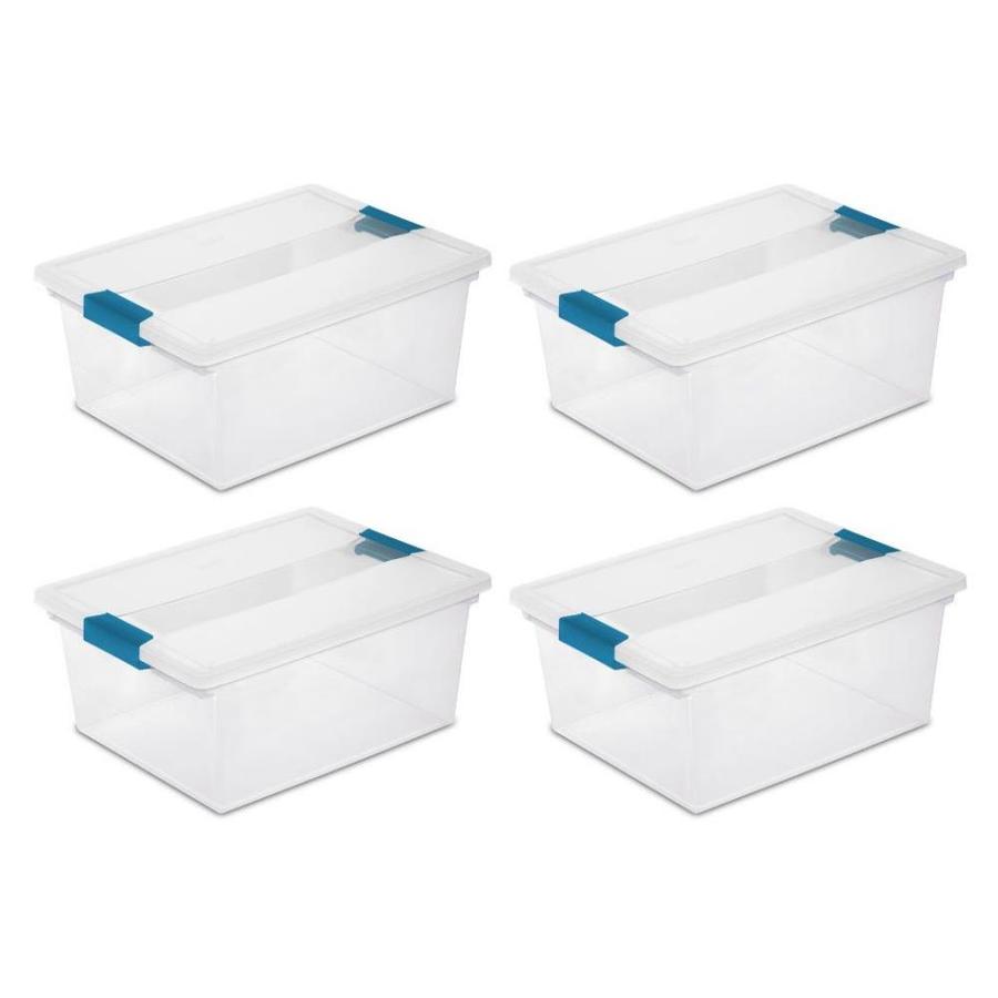 clear storage bins lowes