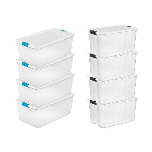Sterilite Corporation 8Pack Sterilite 26.5Gallon (106
