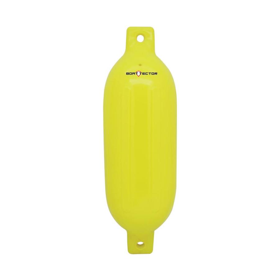 Extreme Max BoatTector Inflatable Fender 6.5in x 22in, Neon Yellow