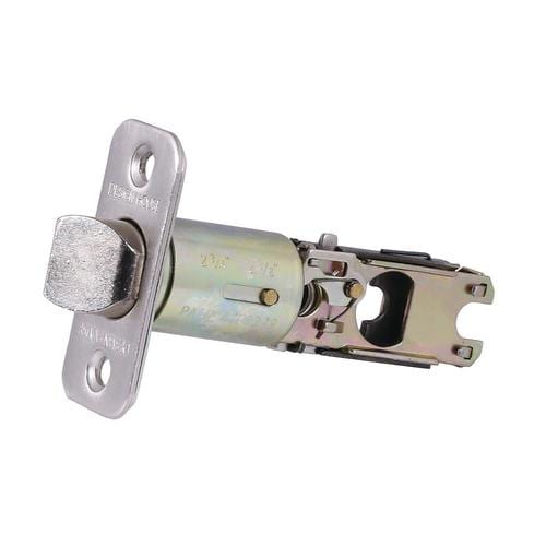 Design House Satin Nickel 2 Way Adjustable Passage Door Round Corner Latch In The Door Latch Bolts Department At Lowes Com