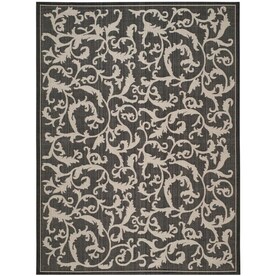 Courtyard 9 Ft X 12 Black Sand Rugs At Com