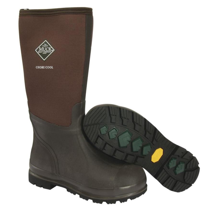 muck boots with steel shank