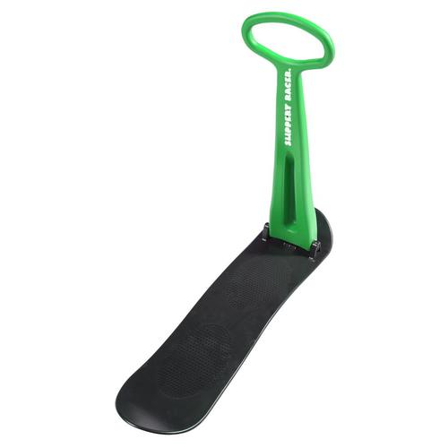 Slippery Racer 1Person Green Plastic Snow Sled in the Snow Sleds department at
