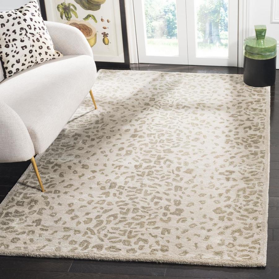 Martha Stewart Kalahari 9 x 12 Sharkey Gray Indoor Animal Print ...