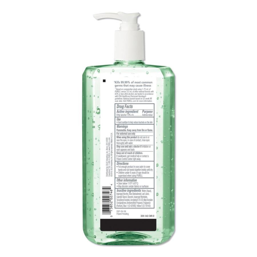 PURELL 33.81-oz Fragrance-Free Hand Sanitizer Bottle Gel in the Hand ...