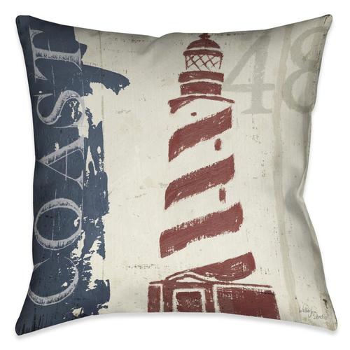 Laural Home Nautical Coast Decor Pillow in the Throw Pillows department ...