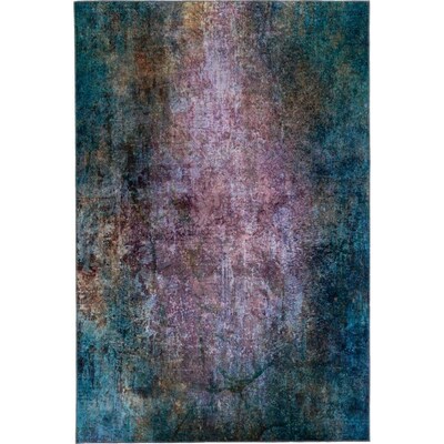 Addison Rugs Odyssey 8 x 10 Multi-color Indoor Abstract Global Area Rug Addison Rugs Odyssey 8 x 10 Multi-color Indoor Abstract Global Area Rug