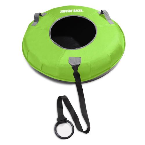 Slippery Racer 1Person Inflatable Green PVC Snow Sled in the Snow Sleds department at