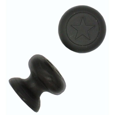 buck snort knob rubbed raised lodge bronze cabinet oil star lowes