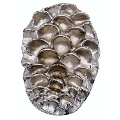 Buck Snort Lodge Products Pinecone Nickel Cabinet Knob At Lowes Com