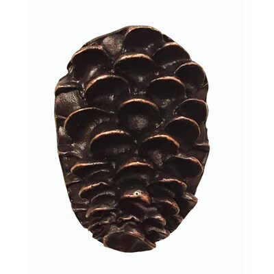 Buck Snort Lodge Products Pinecone Oil Rubbed Bronze Cabinet Knob