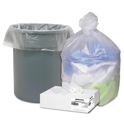 Ultra Plus 100-Pack 33-Gallon Clear Plastic Can Trash Bag at literacybasics.ca