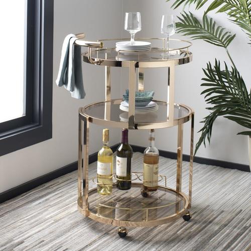 Write A Review About Safavieh Rio 3 Tier Round Bar Cart And Wine