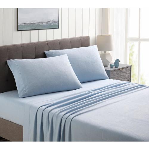 MHF Home Ultra Plush Fleece Sheet Set King Polyester Bed-Sheet in the ...