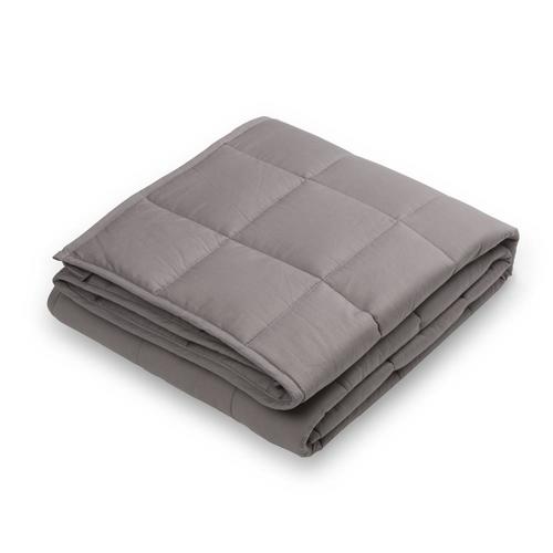 Glitzhome Cotton Shell Quilted Weighted Blanket with Polyester Filling