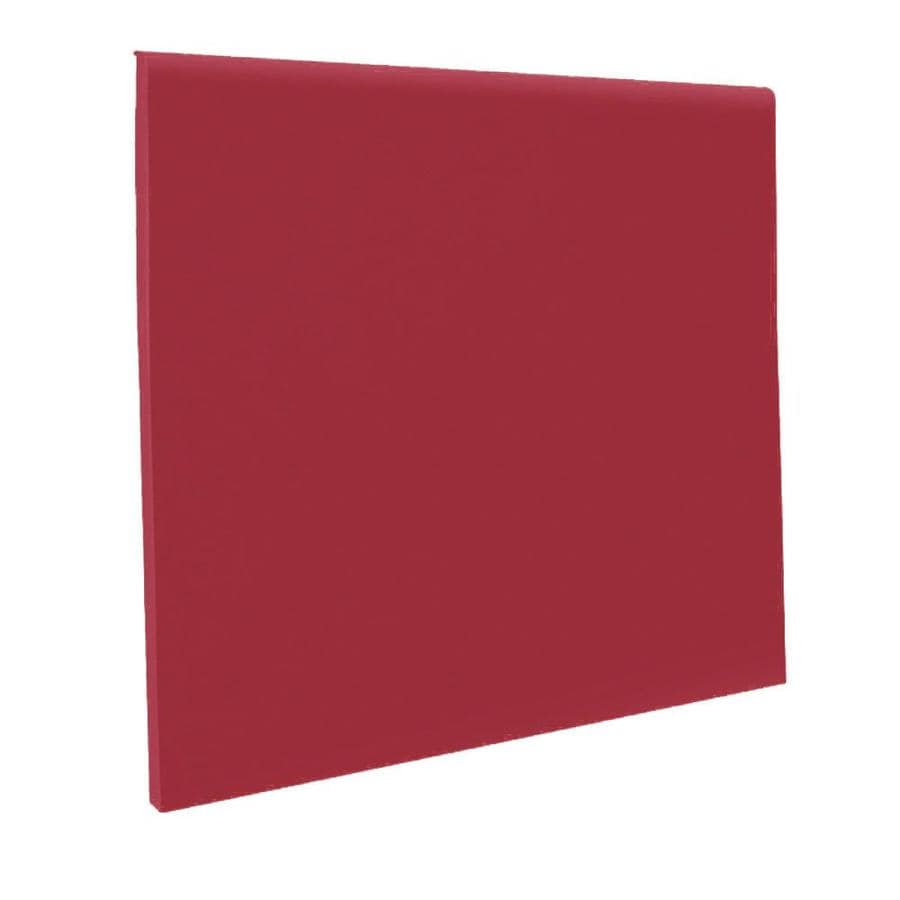 Flexco 1-Pack 4-in W x120-ft L Red Rock Vinyl Wall Base in the Wall ...