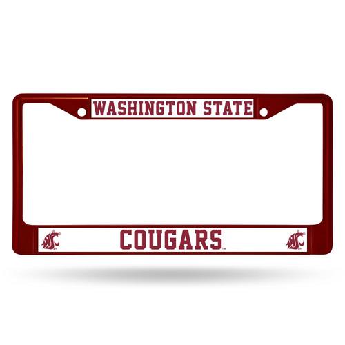 Rico Industries Washington State Cougars License Plate Frame in the ...