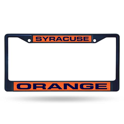 Rico Industries Syracuse Orange License Plate Frame in the Exterior Car