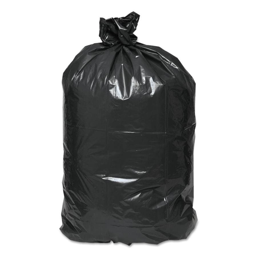 Classic 250-Pack 45-Gallon Black Plastic Can Trash Bag in the Trash ...