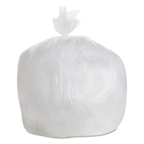 GEN 500-Pack 30-Gallon Clear Plastic Can Trash Bag at Lowes.com