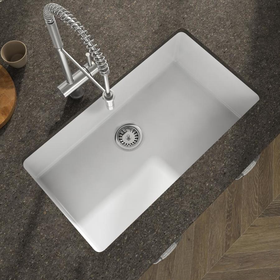 Empire Industries Yorkshire 31 5 In X 18 3 In White Single Bowl
