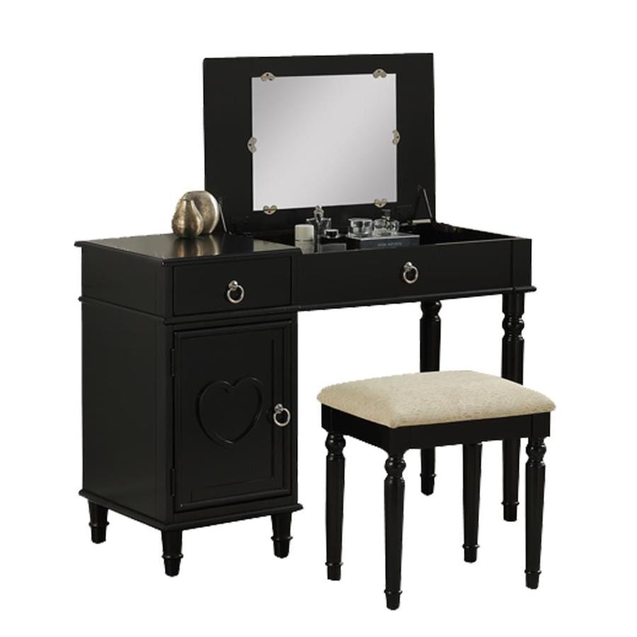 Black Makeup Vanities At Lowes Com